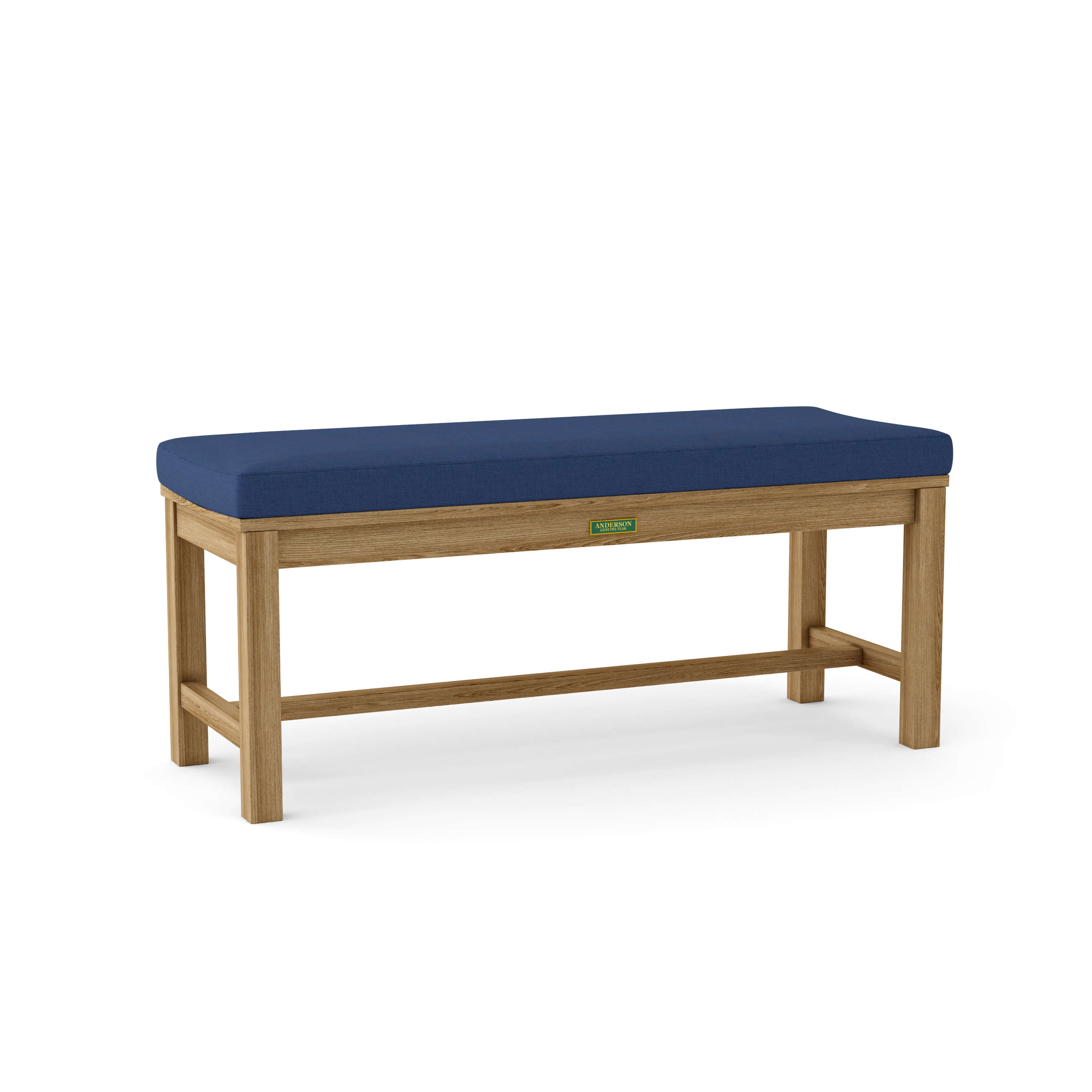 Anderson Teak – Casablanca 2-Seater Backless Bench – Curved Teak Seating