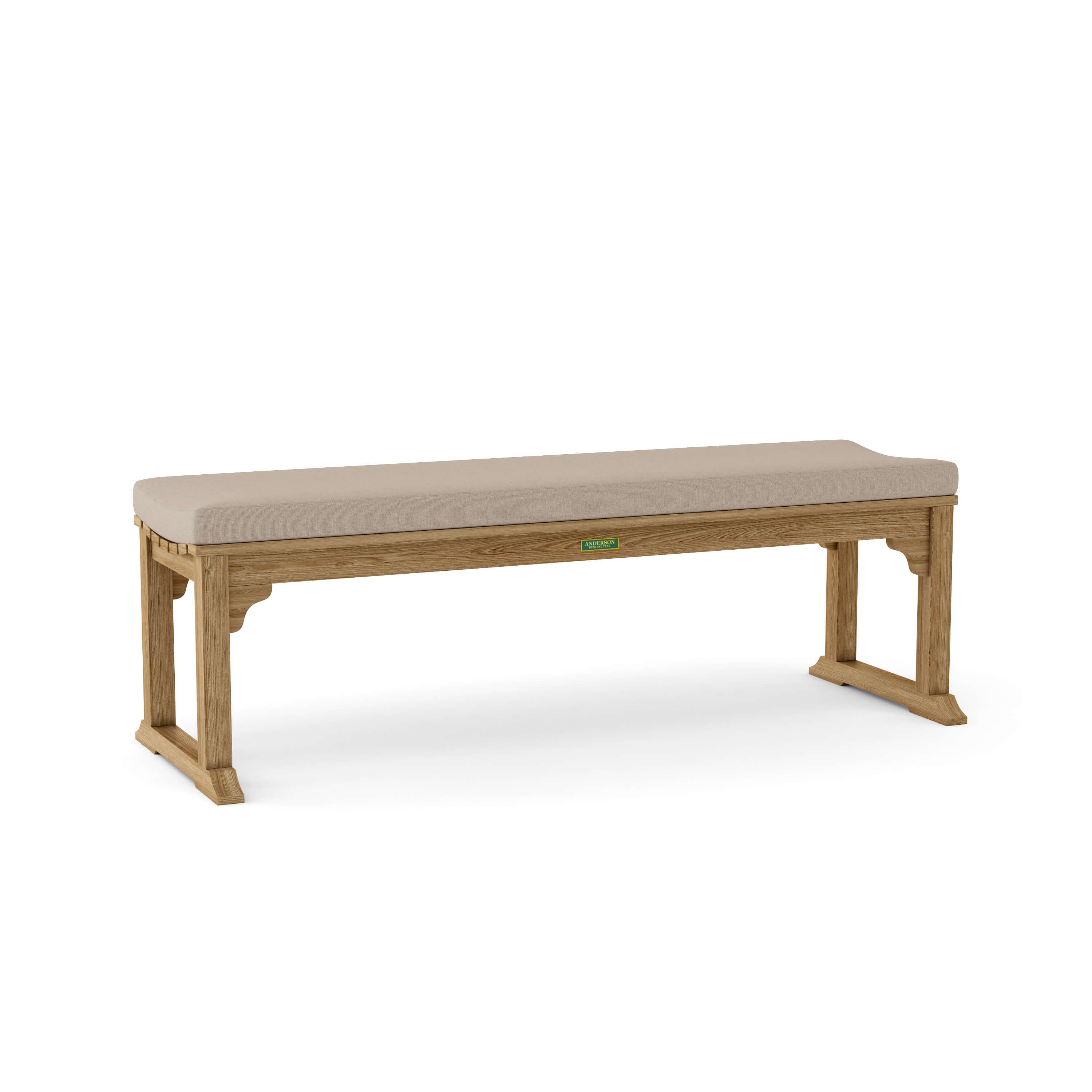 Anderson Teak – Mason 3-Seater Backless Bench – Durable Teak Outdoor Seating