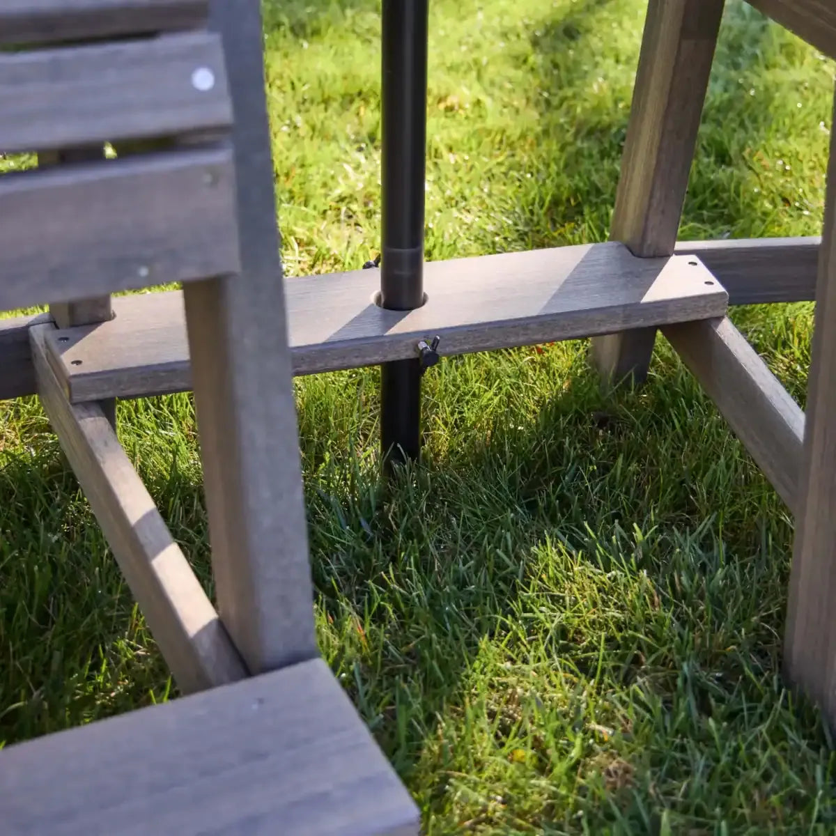 LuxCraft – Balcony Tete-A-Tete Table – Compact Outdoor Companion Table