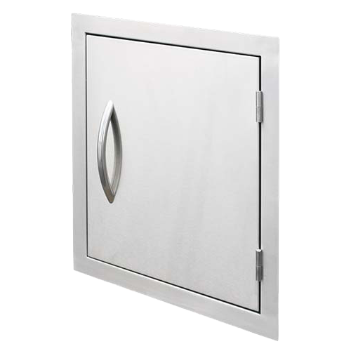 Cal Flame 18″ Vertical Access Door – Stainless BBQ Island Storage