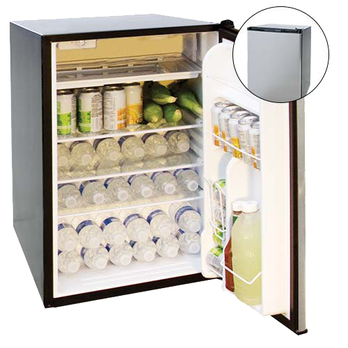 Cal Flame Stainless Steel Refrigerator – Built-In Outdoor Beverage Fridge