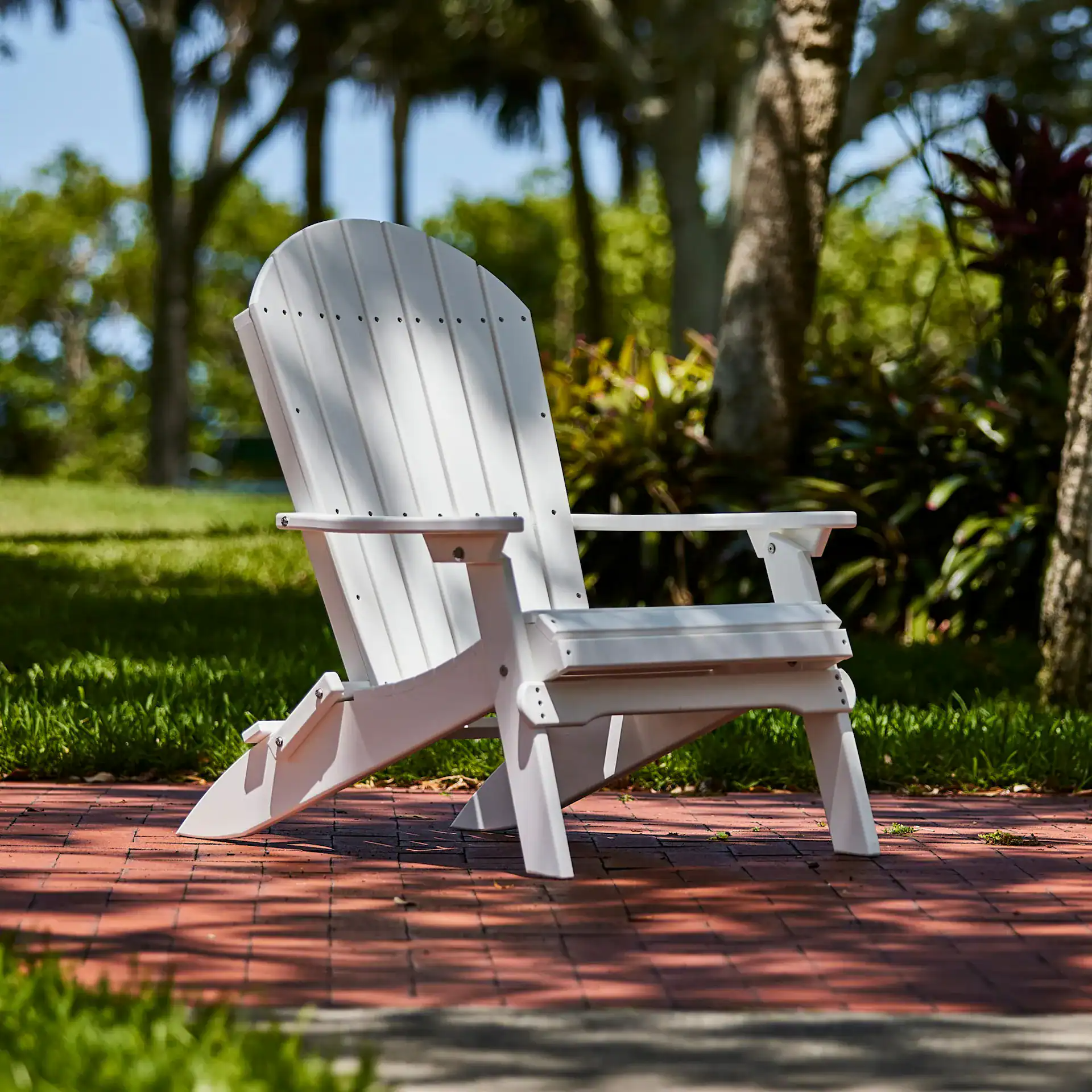 LuxCraft – Folding Adirondack Chair – Portable Outdoor Chair for Easy Storage