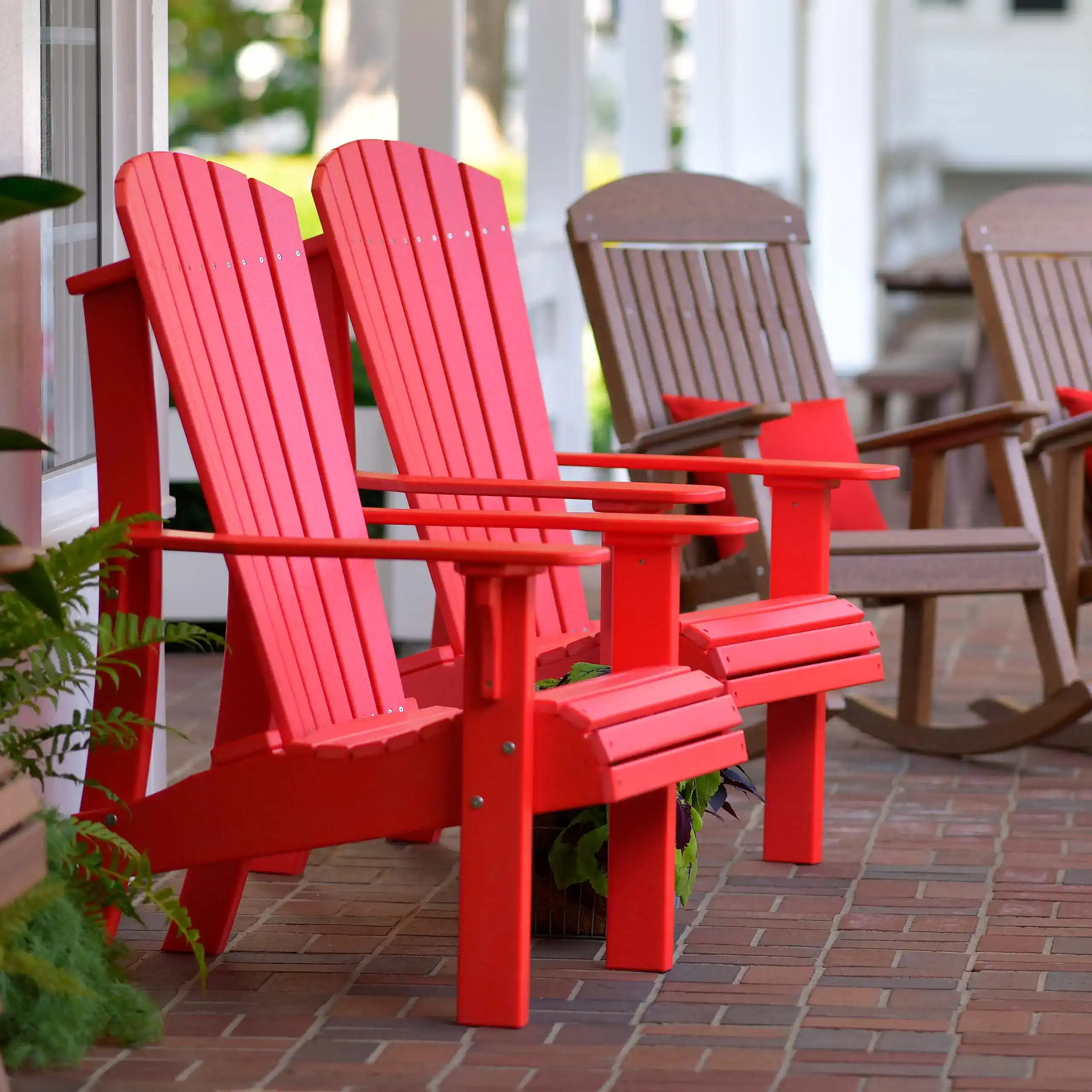LuxCraft – Royal Adirondack Chair – Elevated Outdoor Chair for Easy Comfort