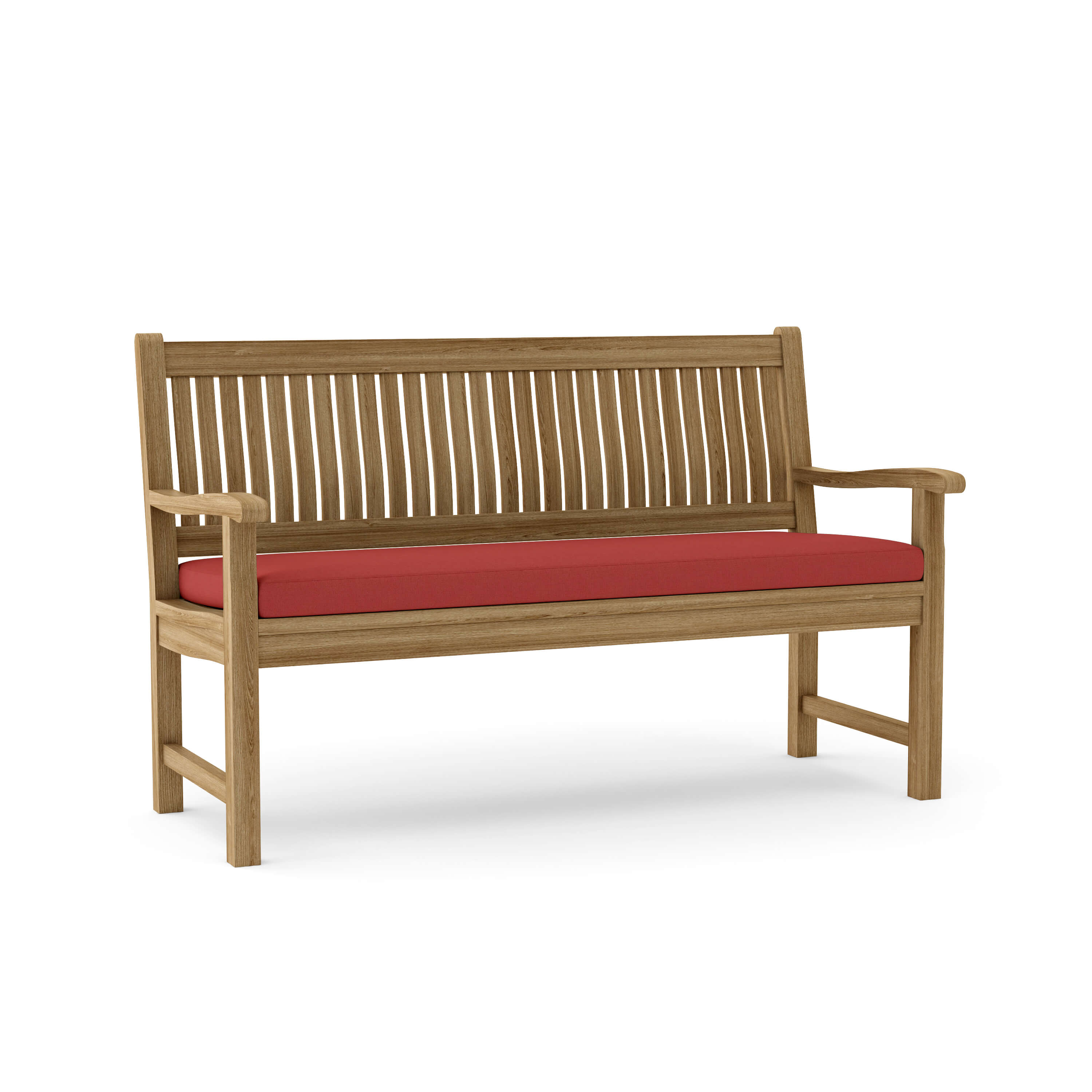 Anderson Teak Del-Amo 3-Seater Bench – Solid Teak Outdoor Garden Bench