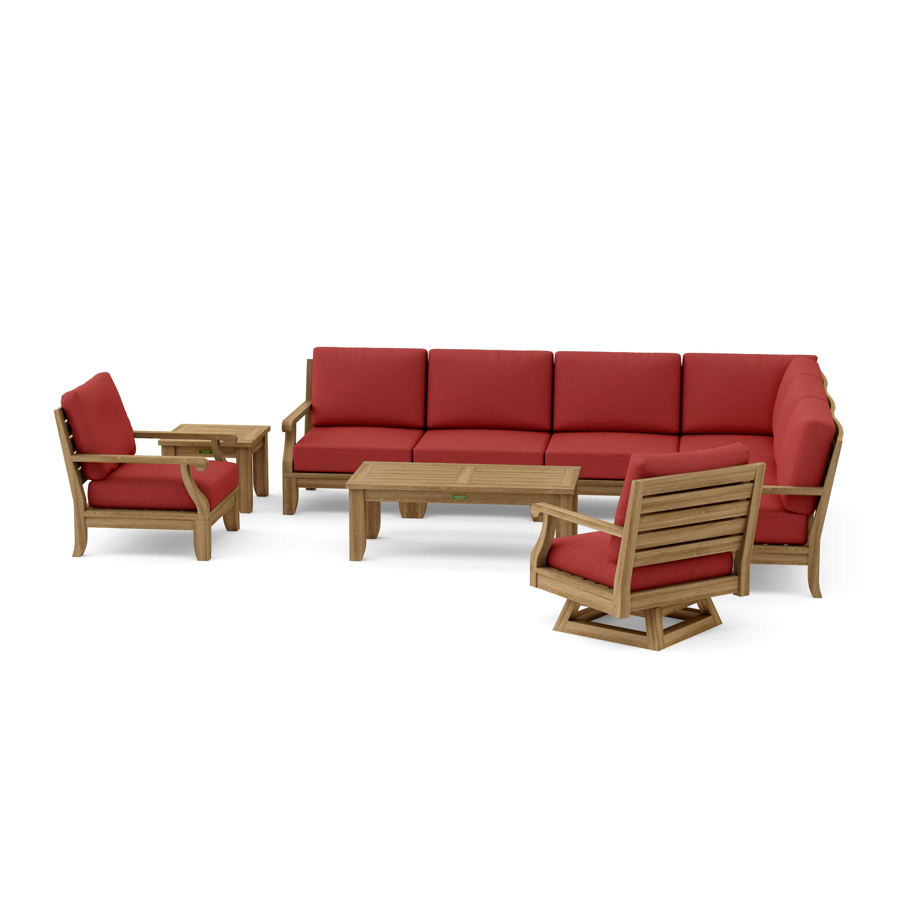 Anderson Teak RIVIERA MODULAR DEEP SEATING SET-98