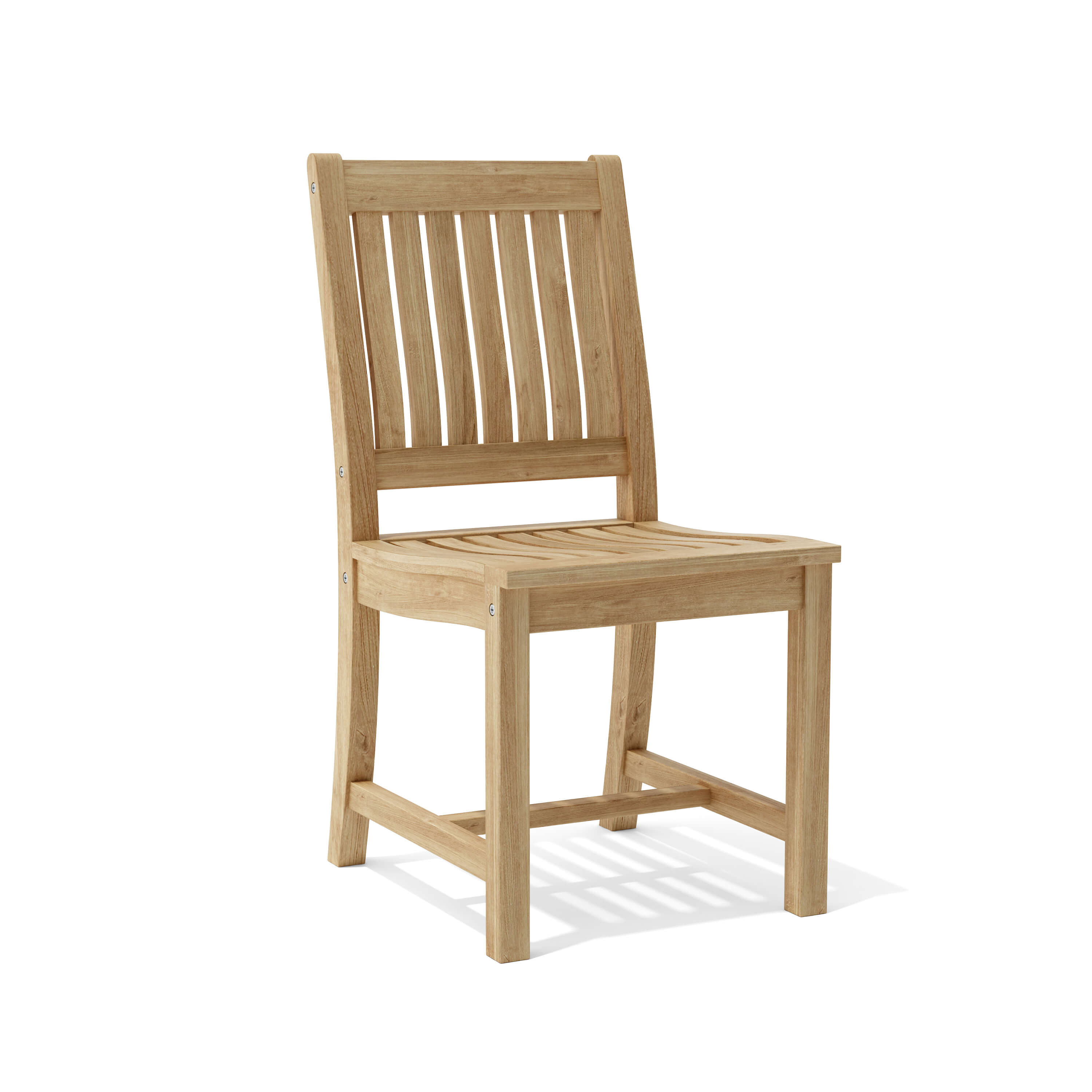Anderson Teak Rialto Dining Chair Premium Solid Teak Outdoor Dining Chair