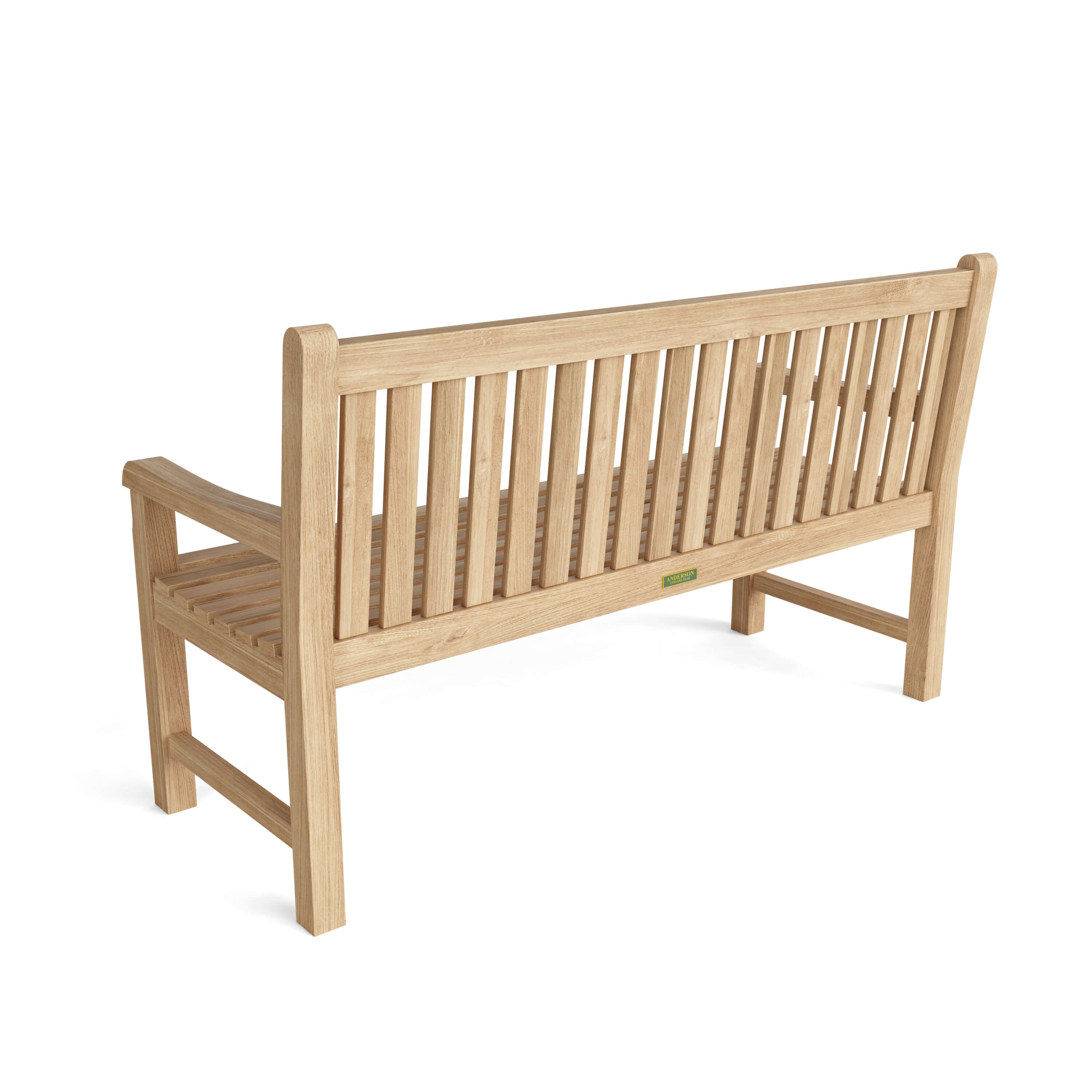 Anderson Teak Classic 3-Seater Bench – Solid Teak Outdoor Garden Bench