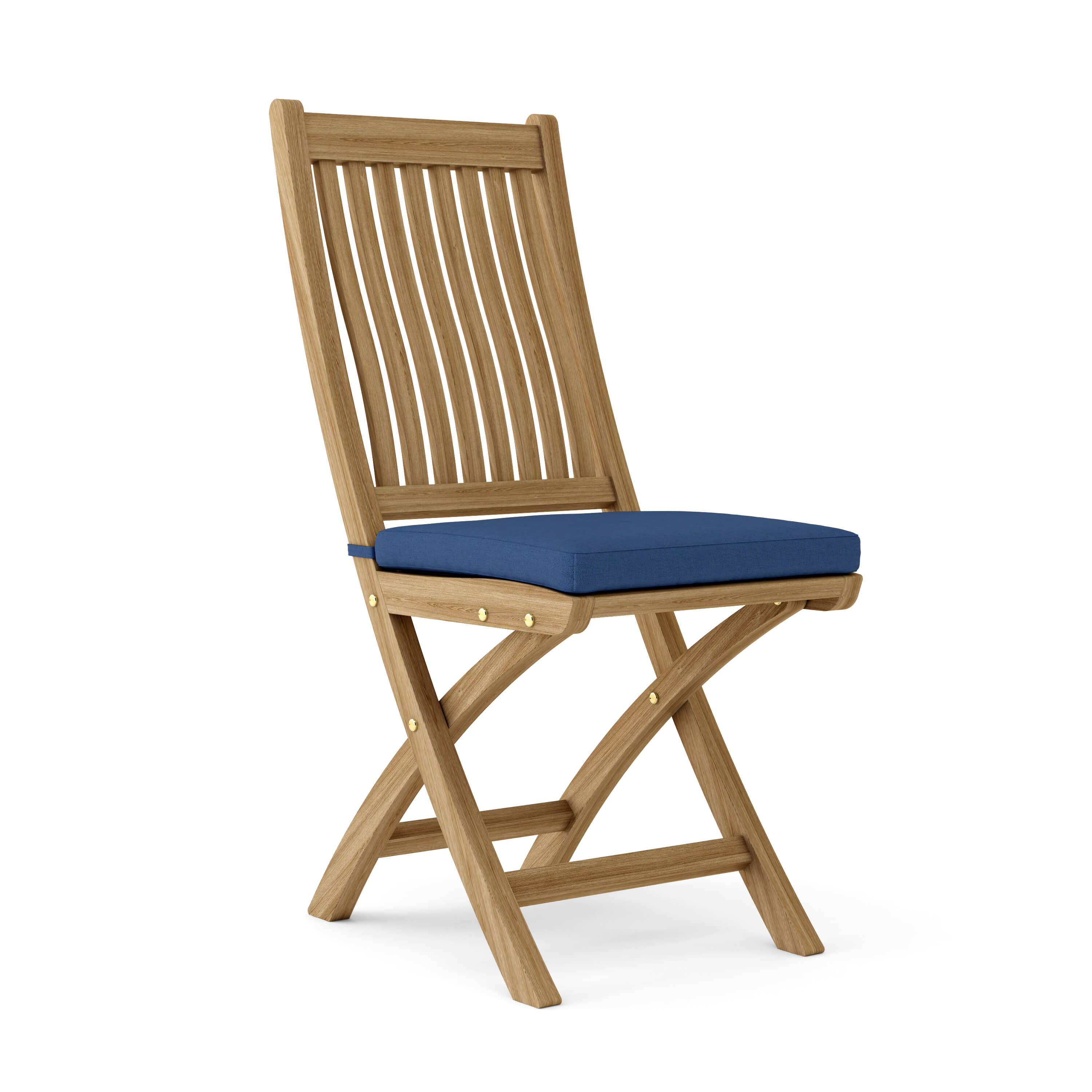 Anderson Teak Tropico Folding Chair (2-PC) – Solid Teak Outdoor Seating