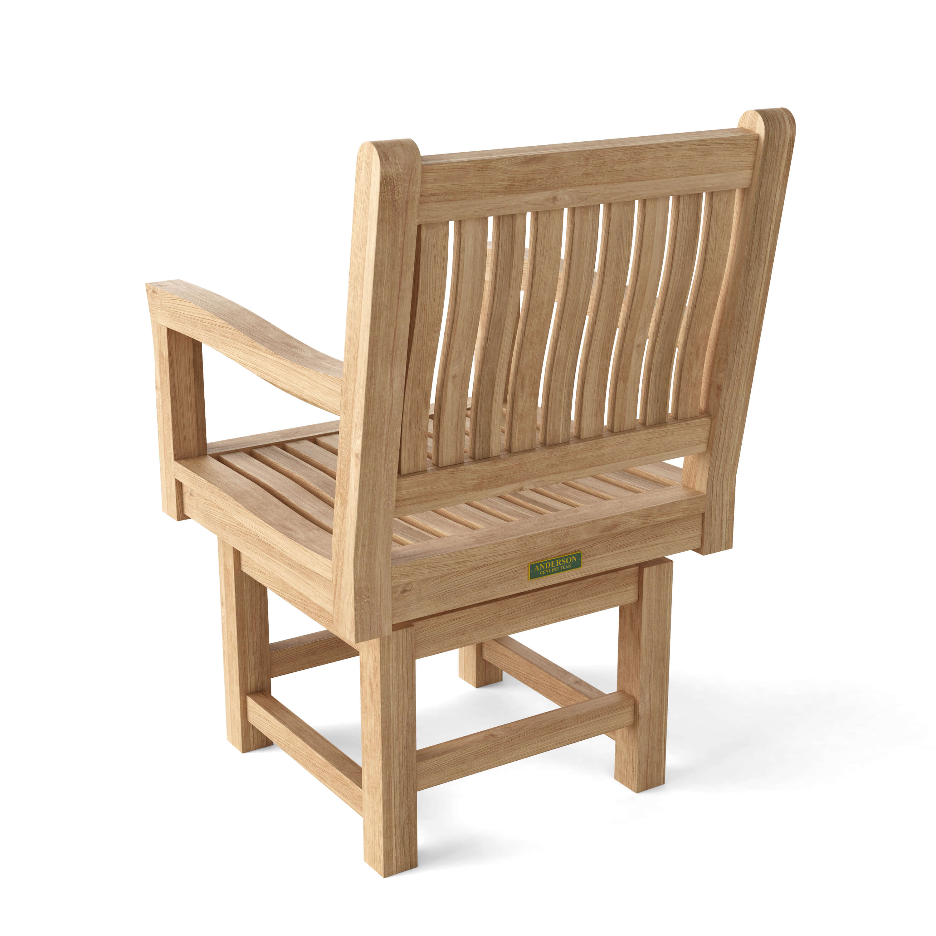 Anderson Teak Rialto Rocking & Swivel Armchair – Teak Outdoor Motion Seating