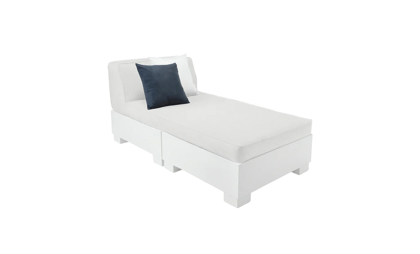 Signature Sectional 2 Piece Sun Chair Luxury In-Pool Modular Lounge Seating