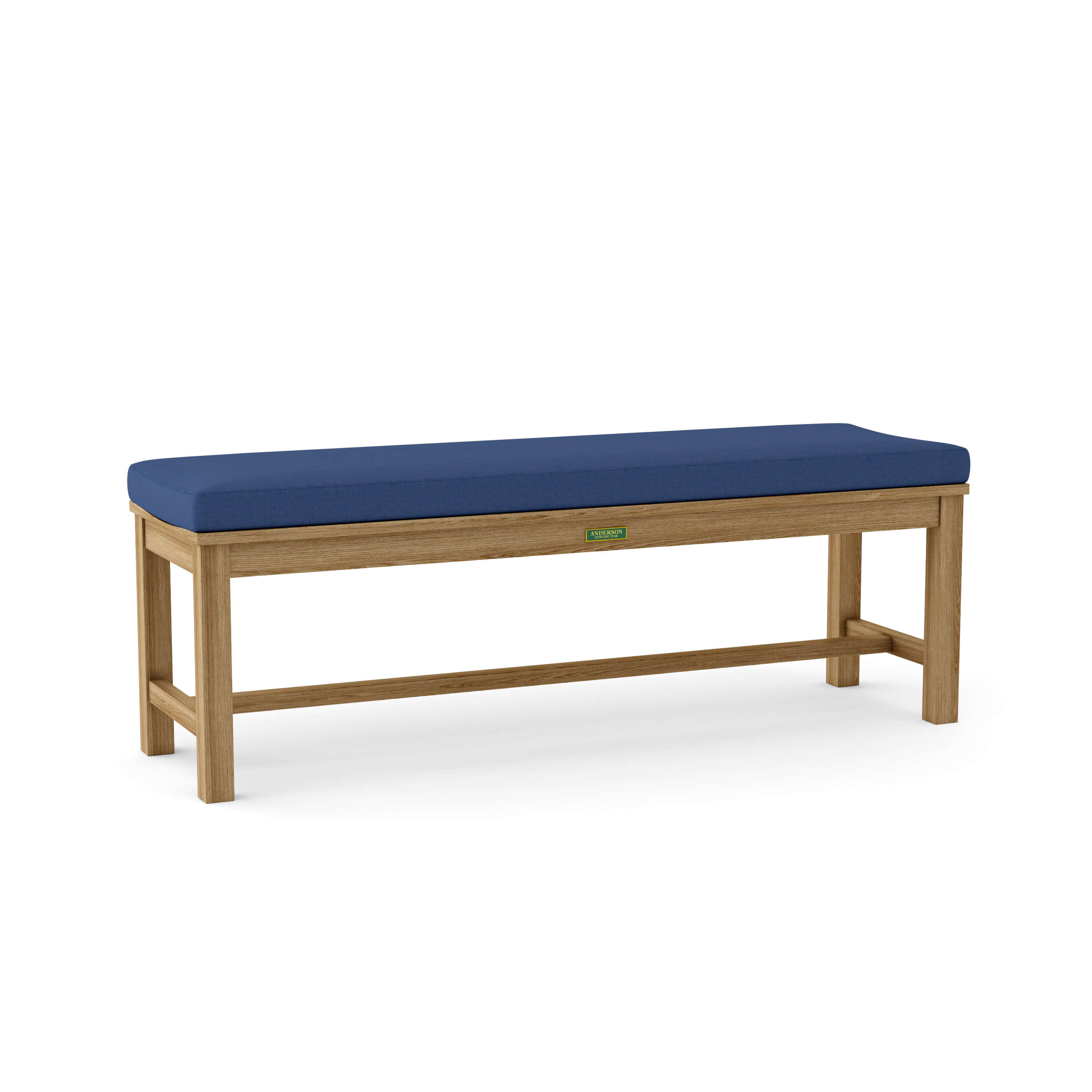 Anderson Teak – Casablanca 3-Seater Backless Bench – Curved Teak Seating