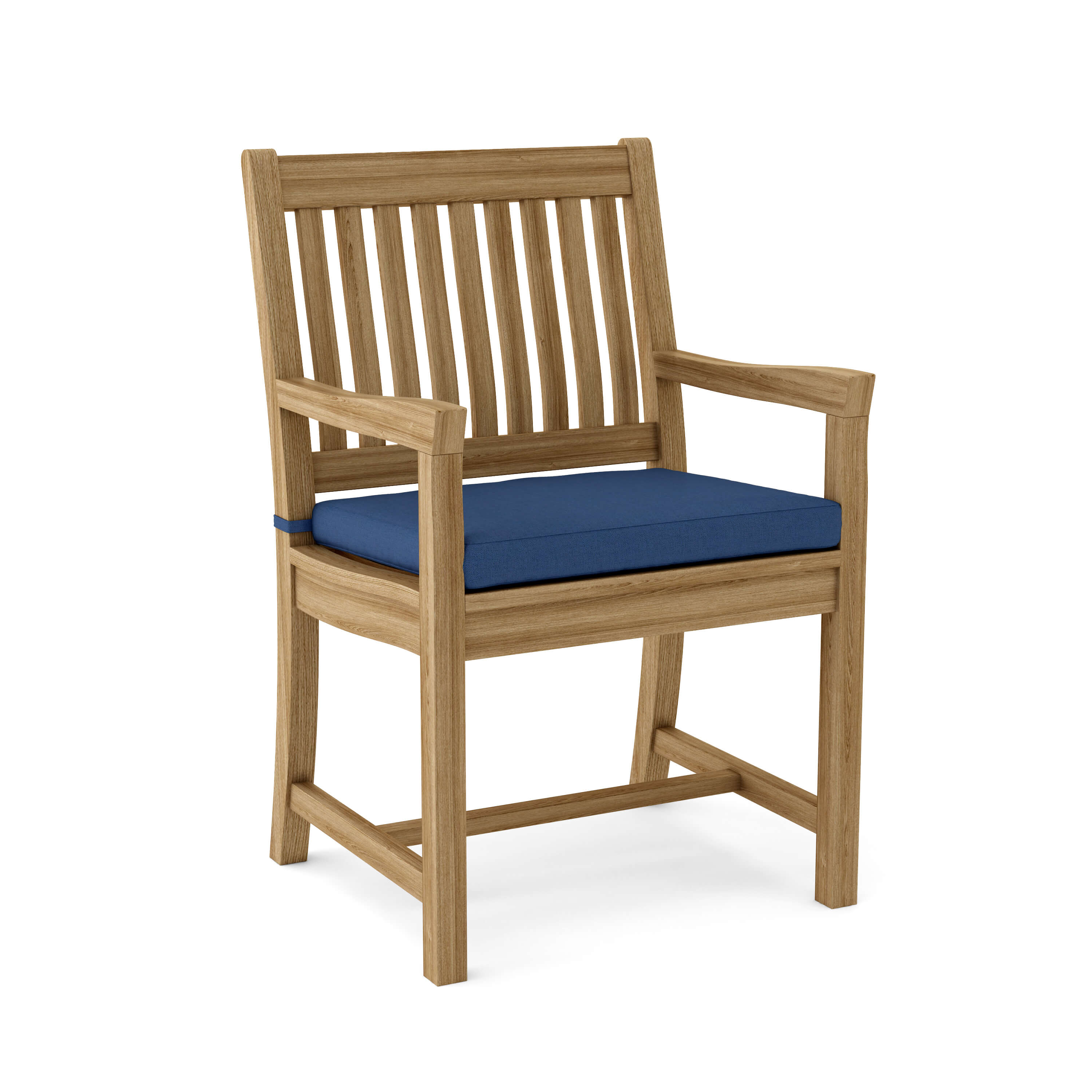 Anderson Teak Rialto Dining Armchair – Solid Teak Outdoor Dining Seating