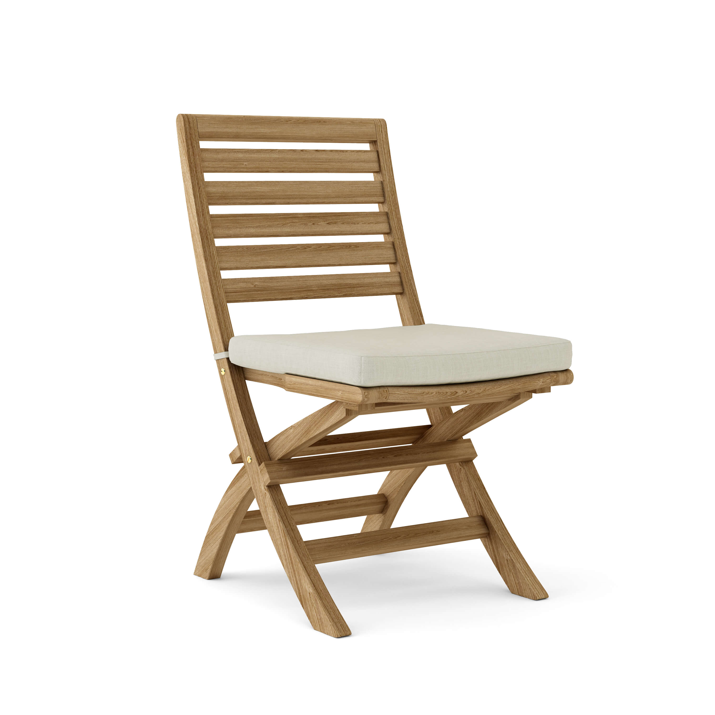 Anderson Teak Andrew Folding Chair (2-PC) – Solid Teak Outdoor Seating