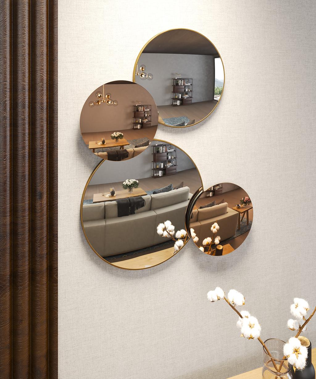 Overlapping Decor Mirror - Ambiance Image~~