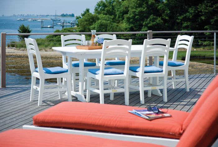 Seaside Portsmouth 72″ x 42″ Rectangular EnviroWood Outdoor Dining Table