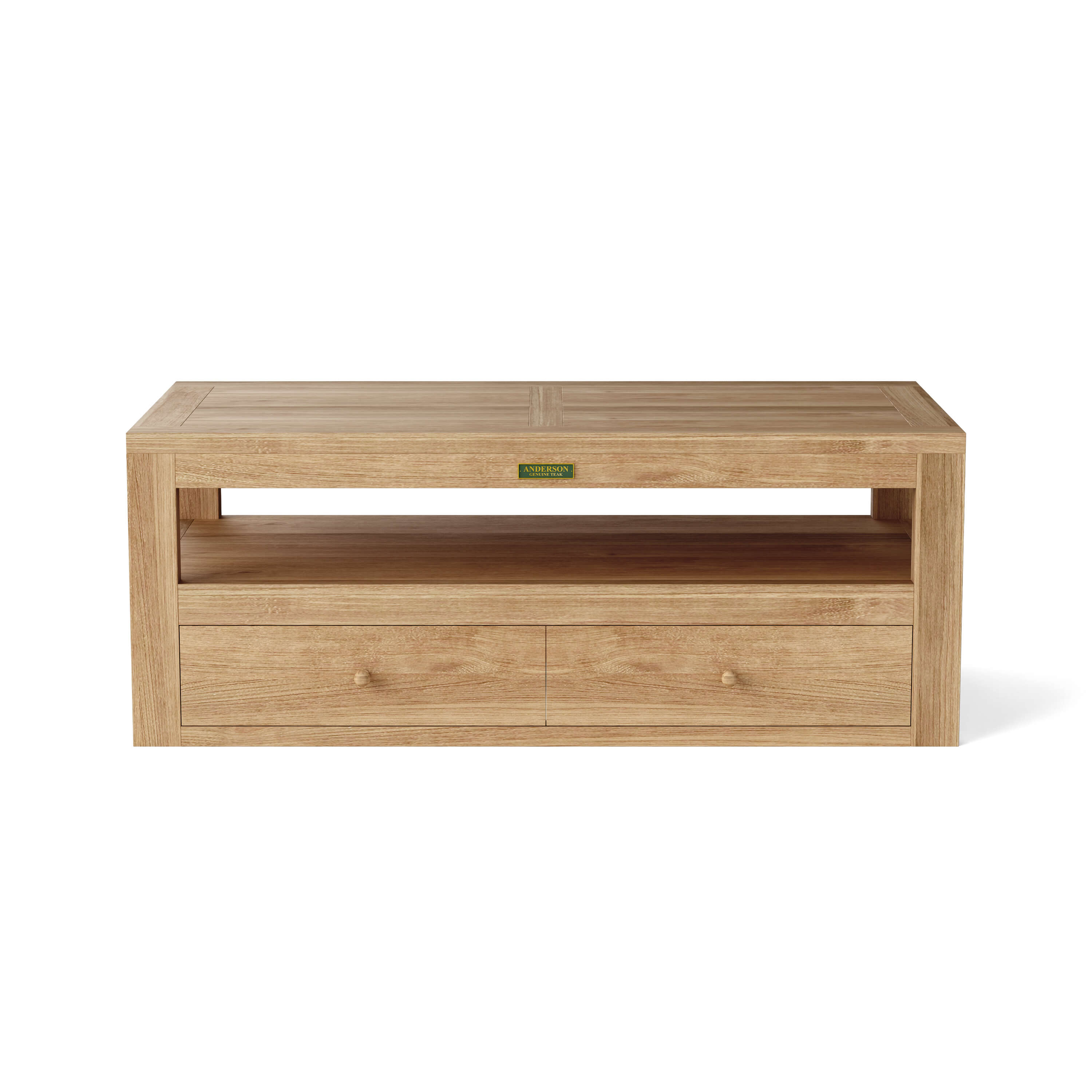 Anderson Teak Copacabana Rectangular Coffee Table – Solid Teak Outdoor Patio Table