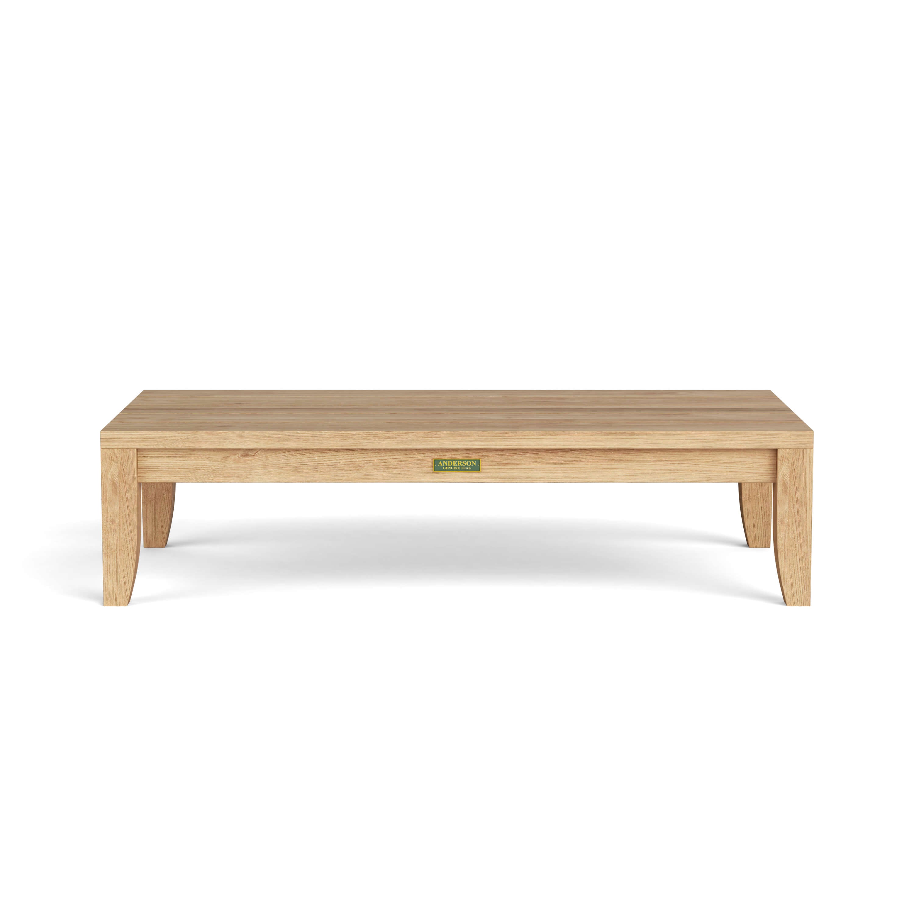 Anderson Teak Coronado Rectangular Coffee Table – Solid Teak Outdoor Patio Table