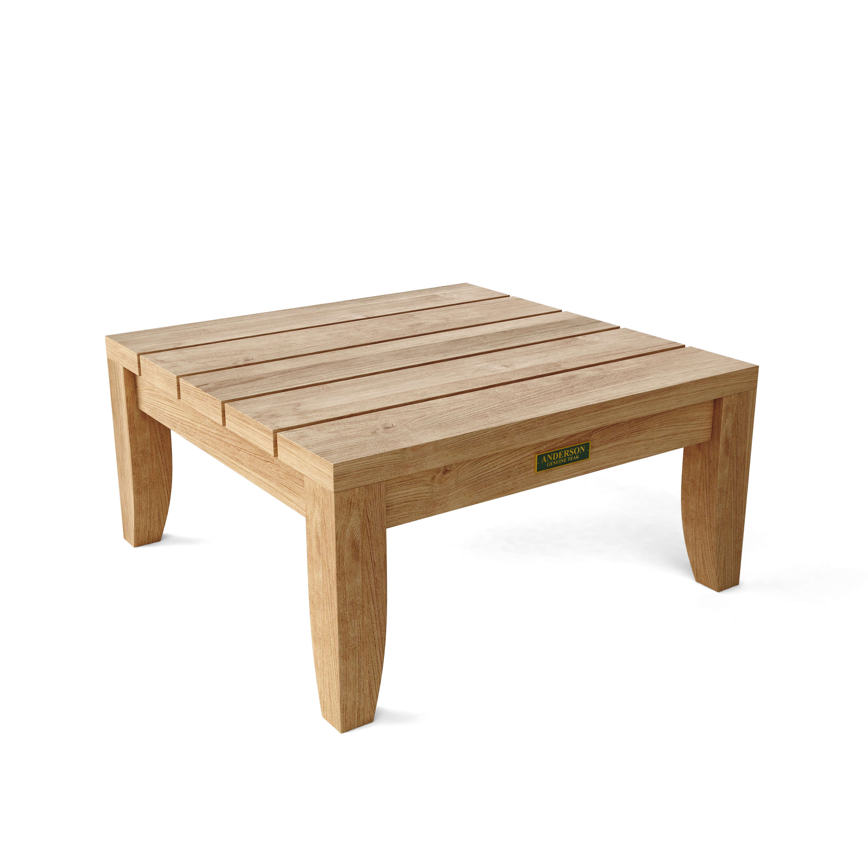Anderson Teak Coronado Side Table – Solid Teak Outdoor End Table