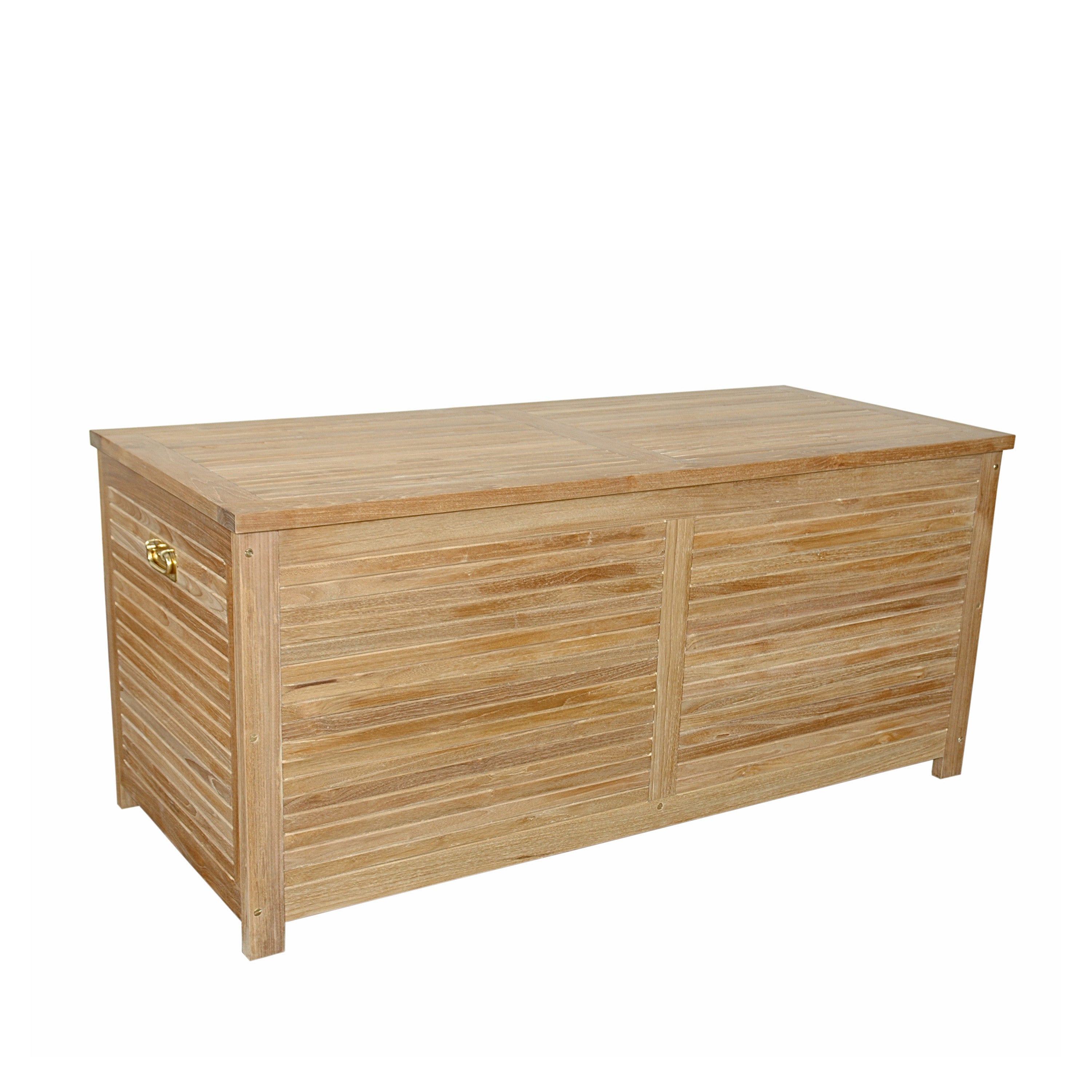 Anderson Teak Camrose Large Solid Teak Outdoor Storage Box