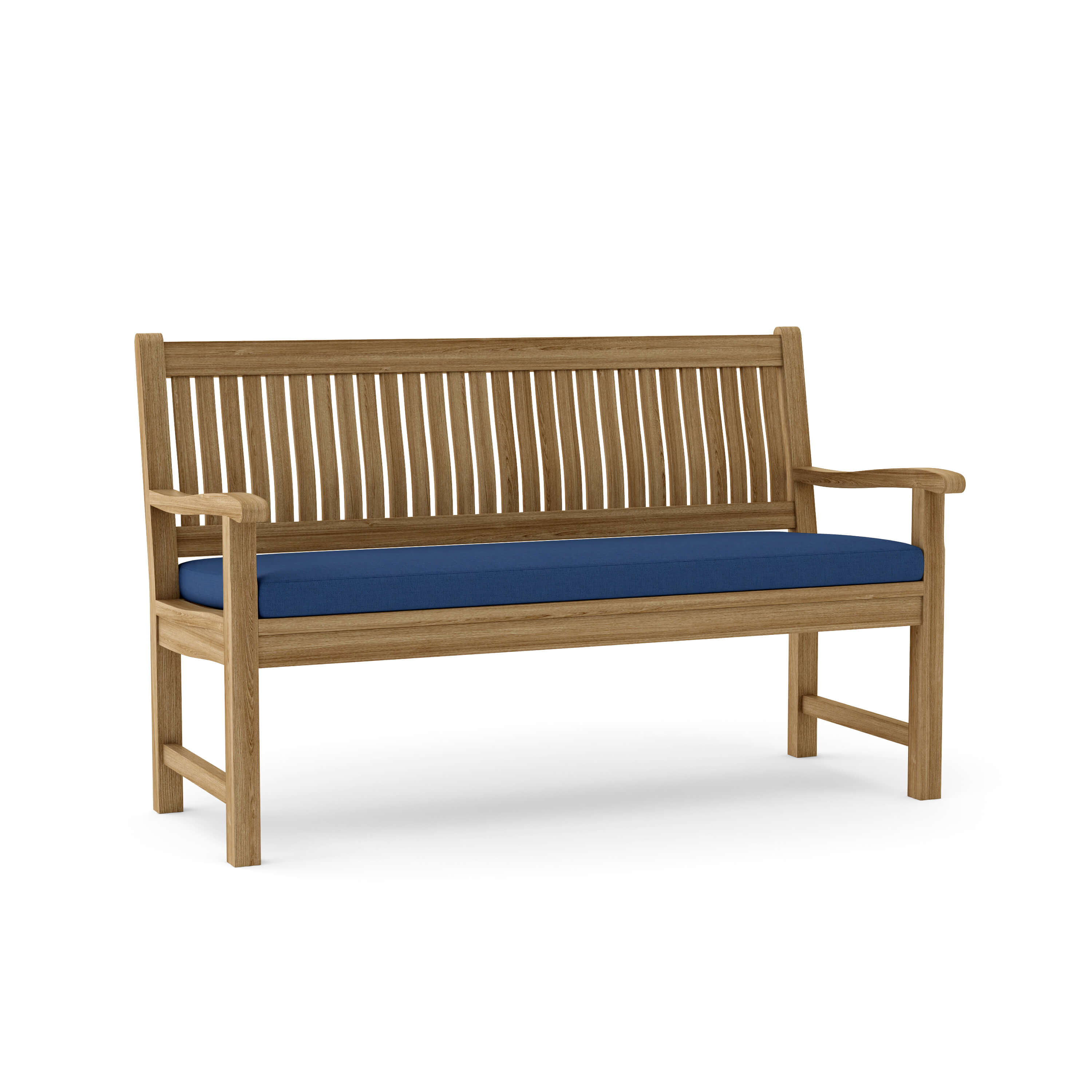 Anderson Teak Del-Amo 3-Seater Bench – Solid Teak Outdoor Garden Bench
