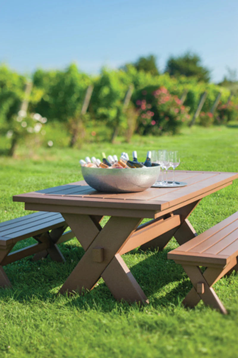 Seaside Sonoma 80″ Rectangular Outdoor Dining Table
