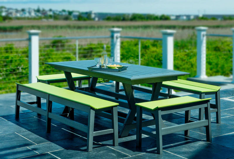 Seaside SYM 82″ Rectangular - Outdoor Dining Table
