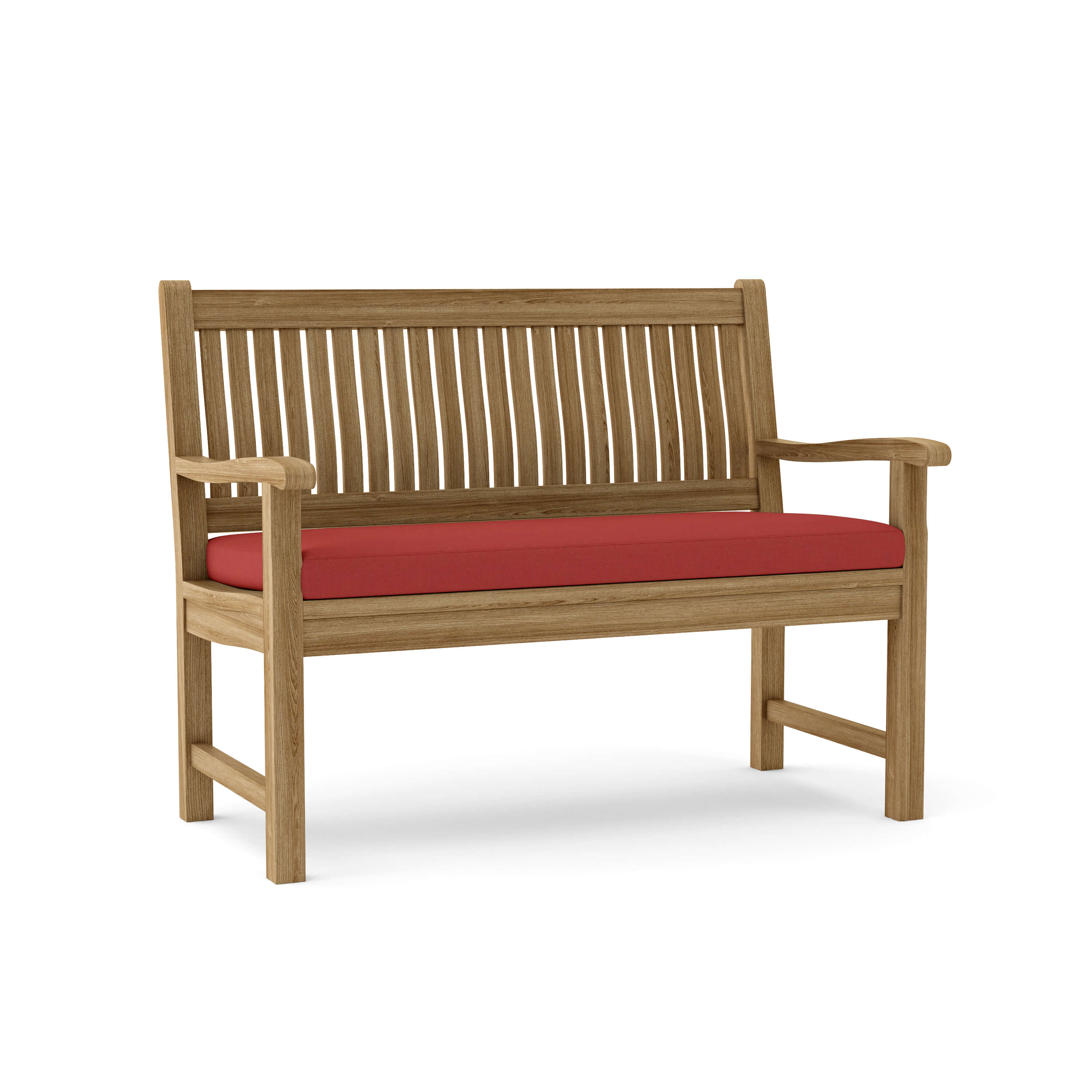 Anderson Teak Del-Amo 2-Seater Bench – Solid Teak Outdoor Garden Bench