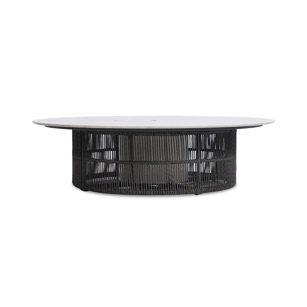 Rizo Coffee Table With Ice Bucket - Ceramic Top~~