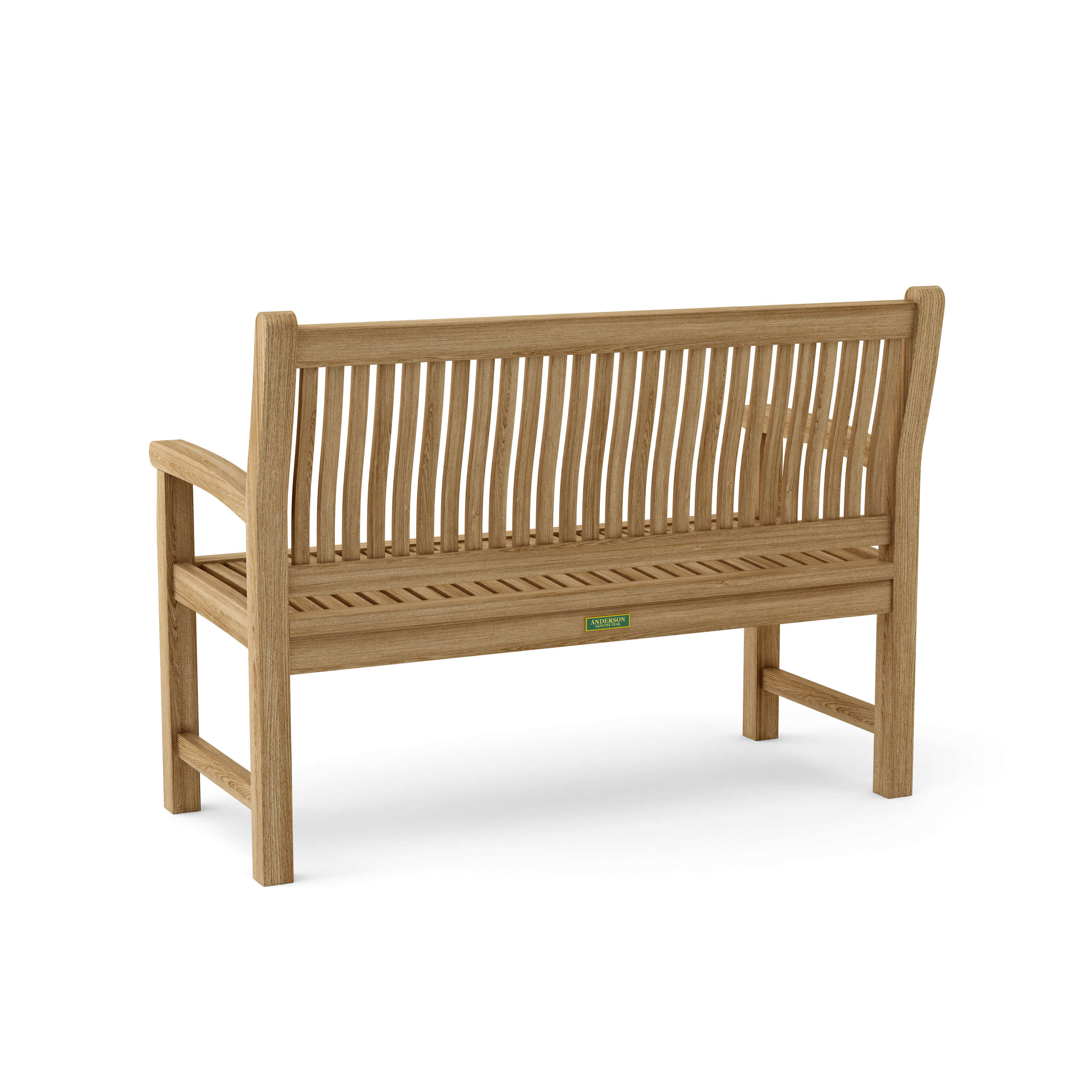 Anderson Teak Sahara 2-Seater Bench – Solid Teak Outdoor Garden Bench