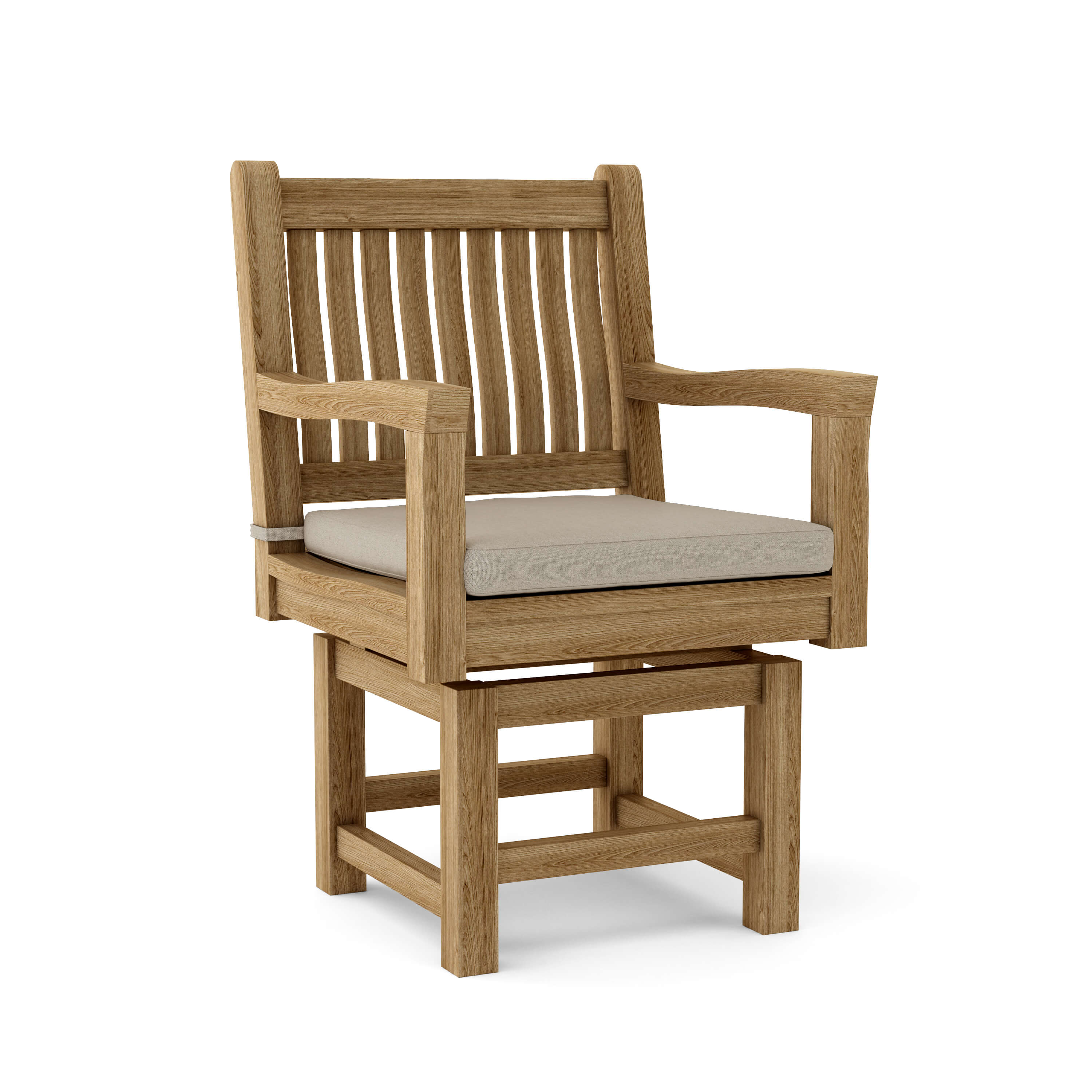 Anderson Teak Rialto Rocking & Swivel Armchair – Teak Outdoor Motion Seating