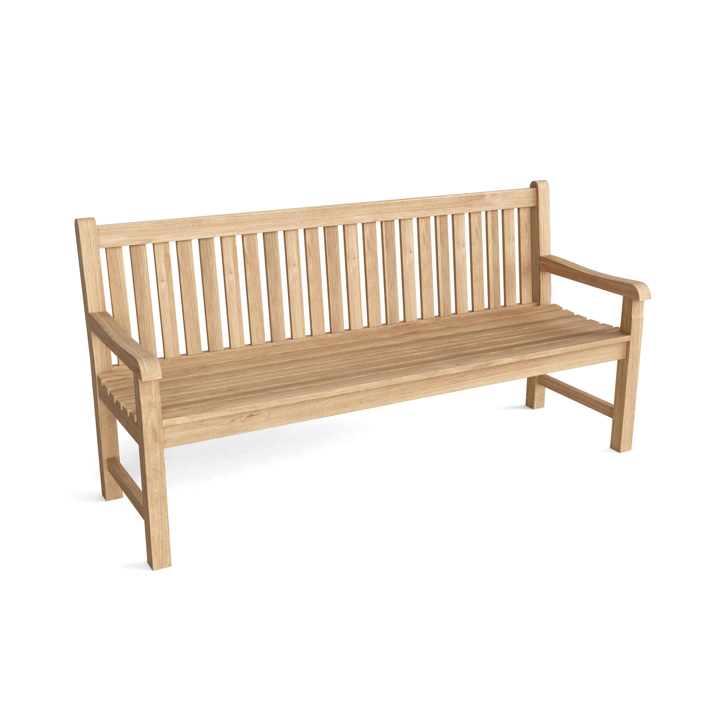 Anderson Teak Classic 4-Seater Bench – Solid Teak Outdoor Garden Bench