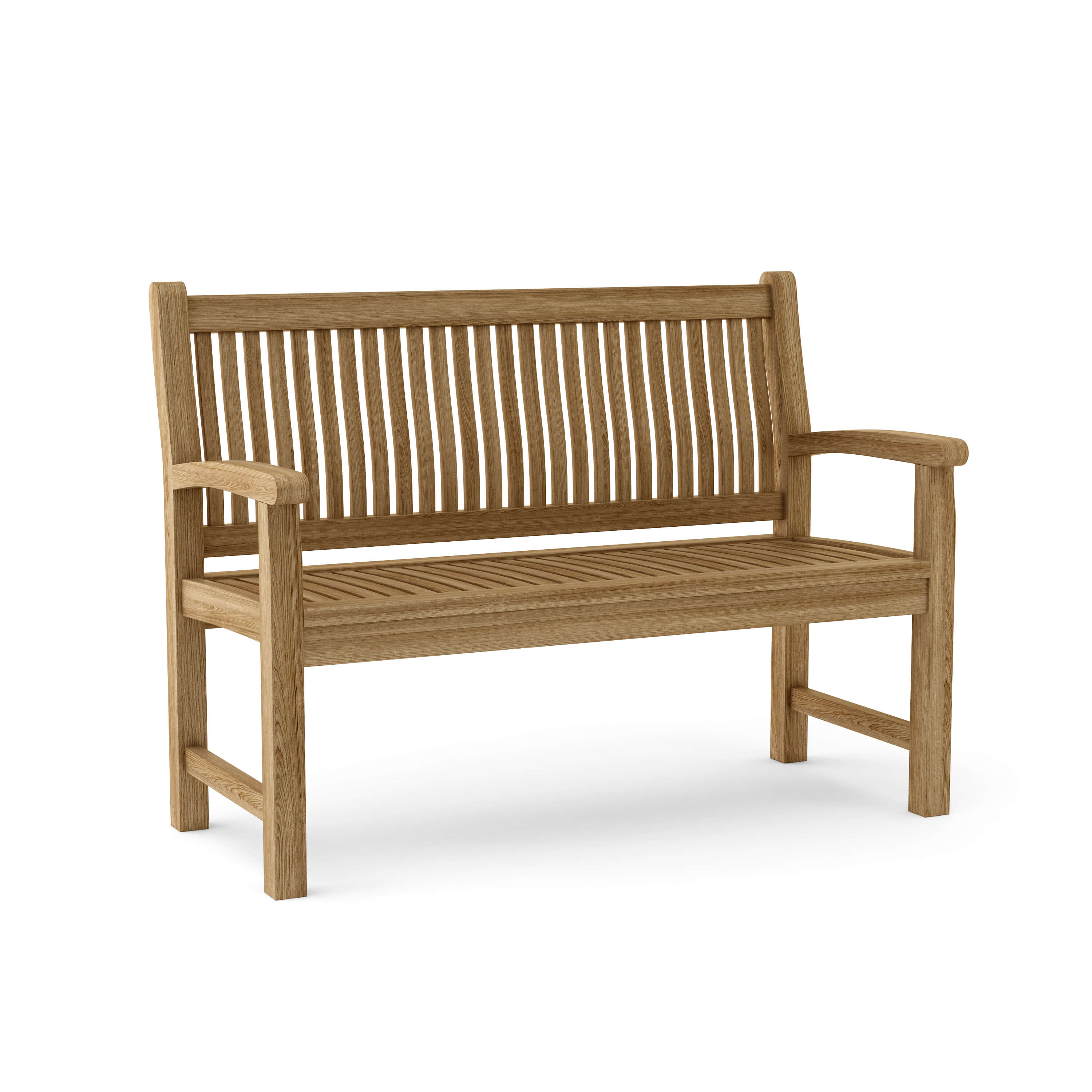 Anderson Teak Sahara 2-Seater Bench – Solid Teak Outdoor Garden Bench