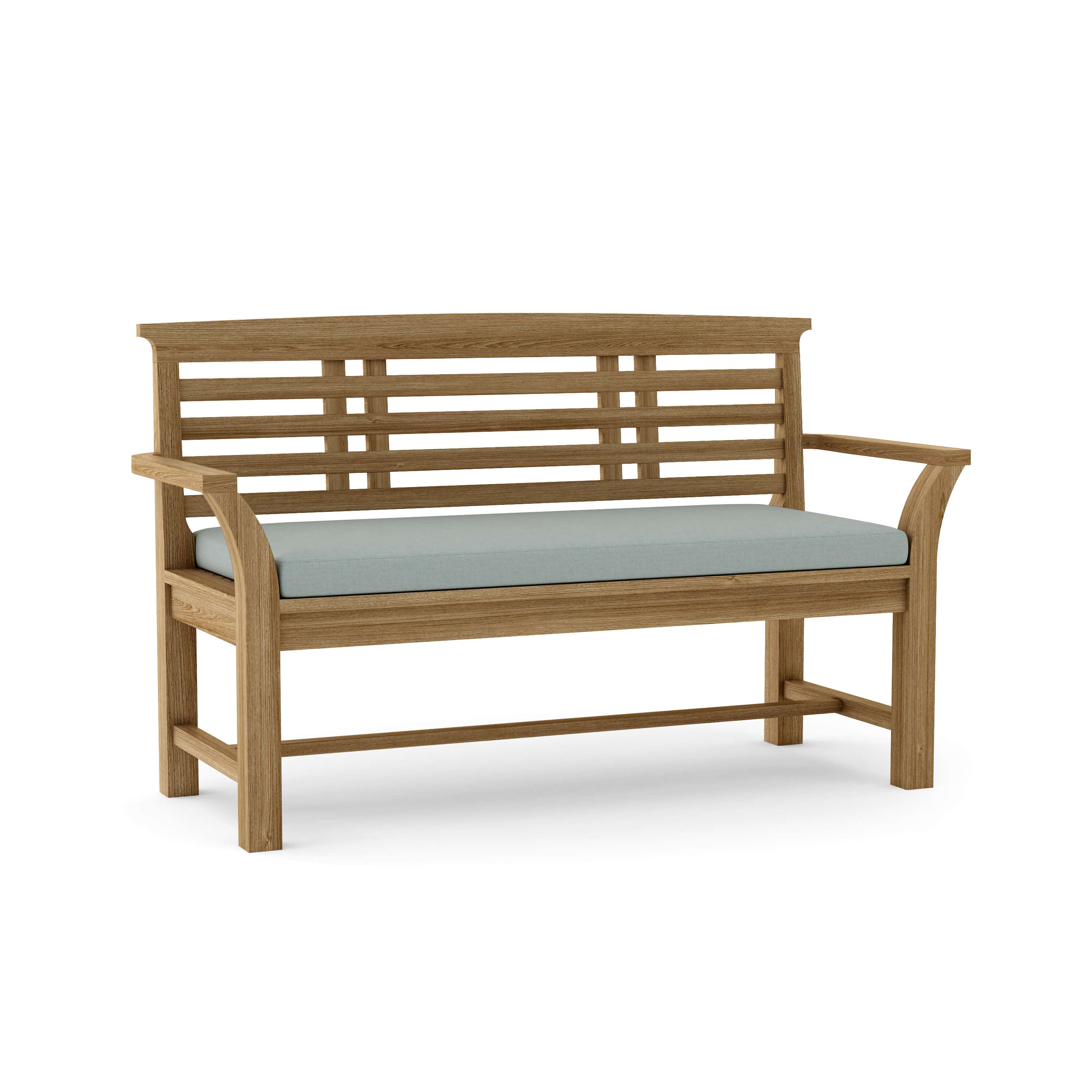 Anderson Teak Sakura 2-Seater Bench – Solid Teak Outdoor Garden Bench