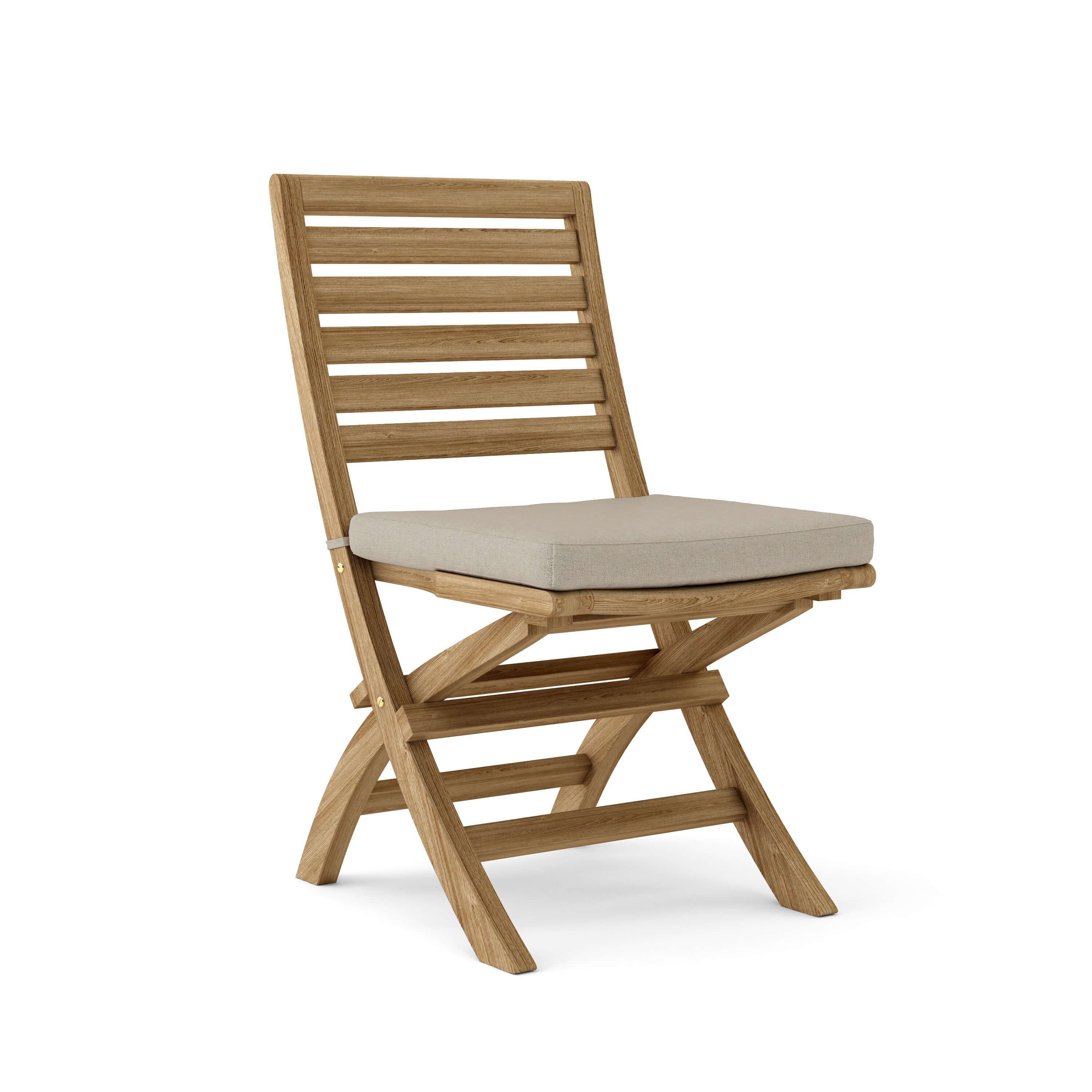 Anderson Teak Andrew Folding Chair (2-PC) – Solid Teak Outdoor Seating