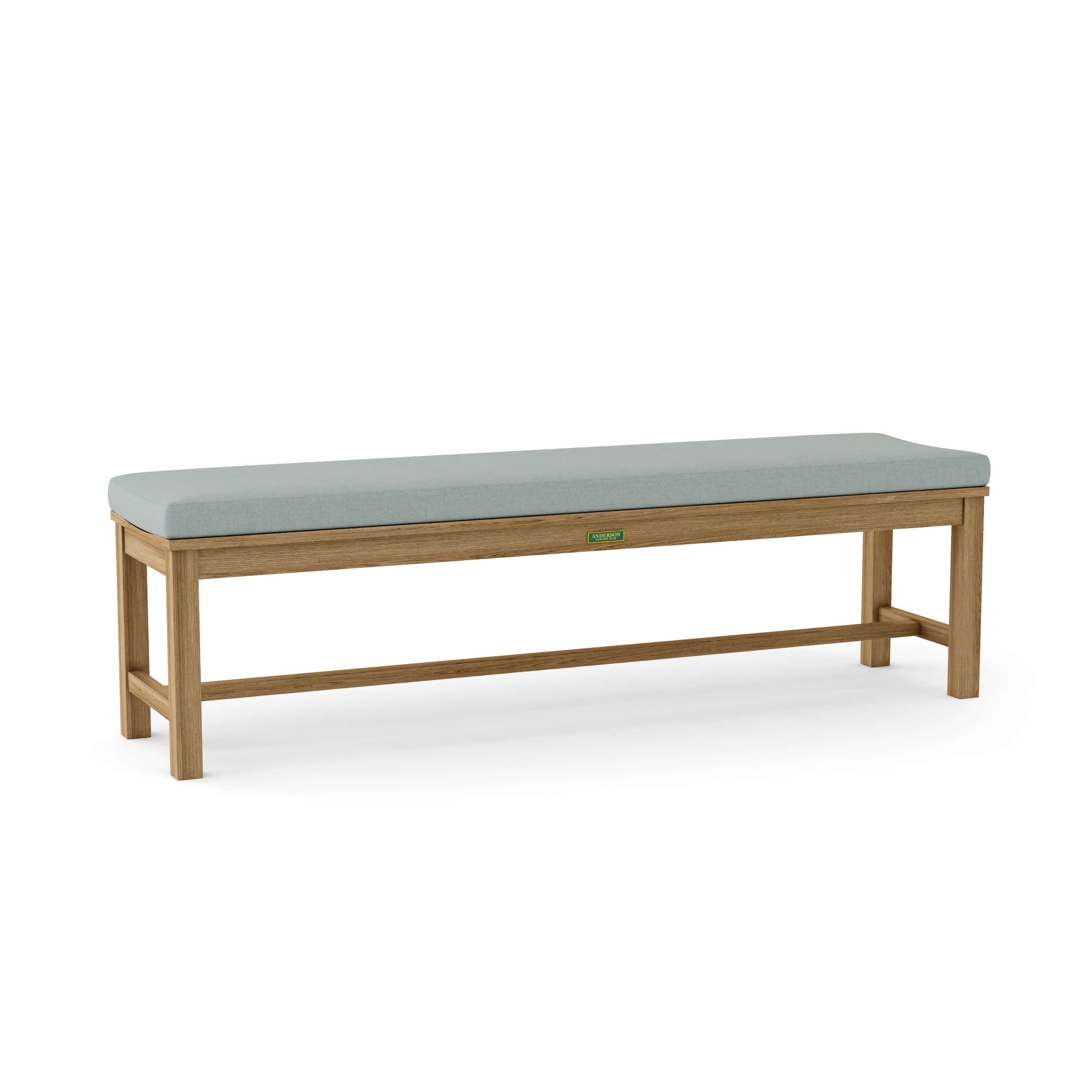 Anderson Teak – Casablanca 4-Seater Backless Bench – Curved Teak Seating